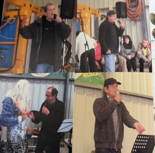 Chanson sous un hangar