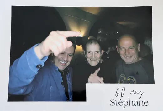 « 60 ans, Stéphane »