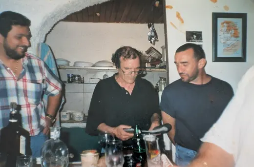 Au comptoir de sa pizzeria