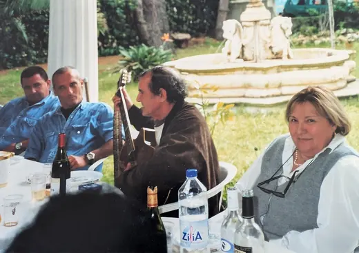Un repas en plein air
