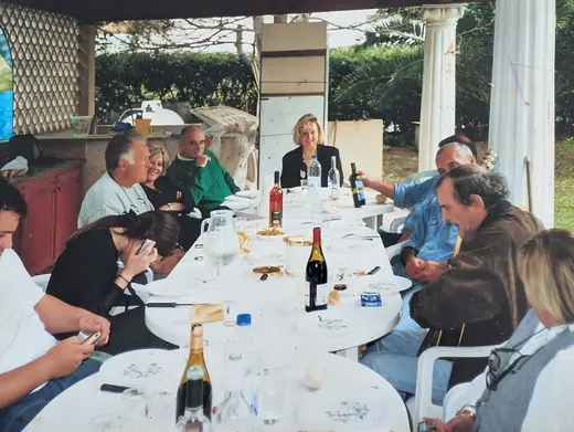 Un repas en plein air
